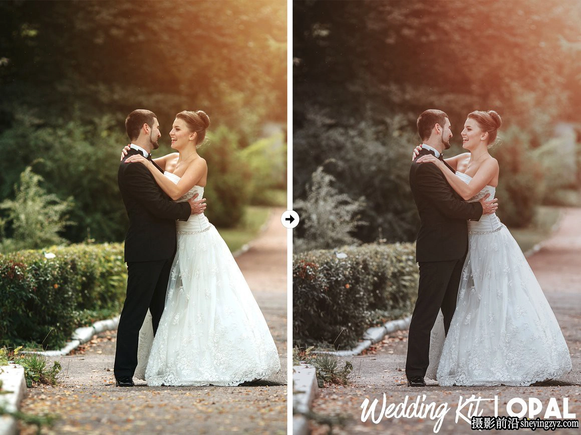 婚礼胶片人像调色LR预设及手机调色预设 Wedding Lightroom Presets