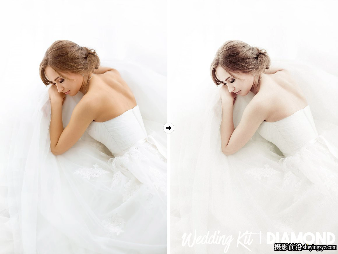 婚礼胶片人像调色LR预设及手机调色预设 Wedding Lightroom Presets