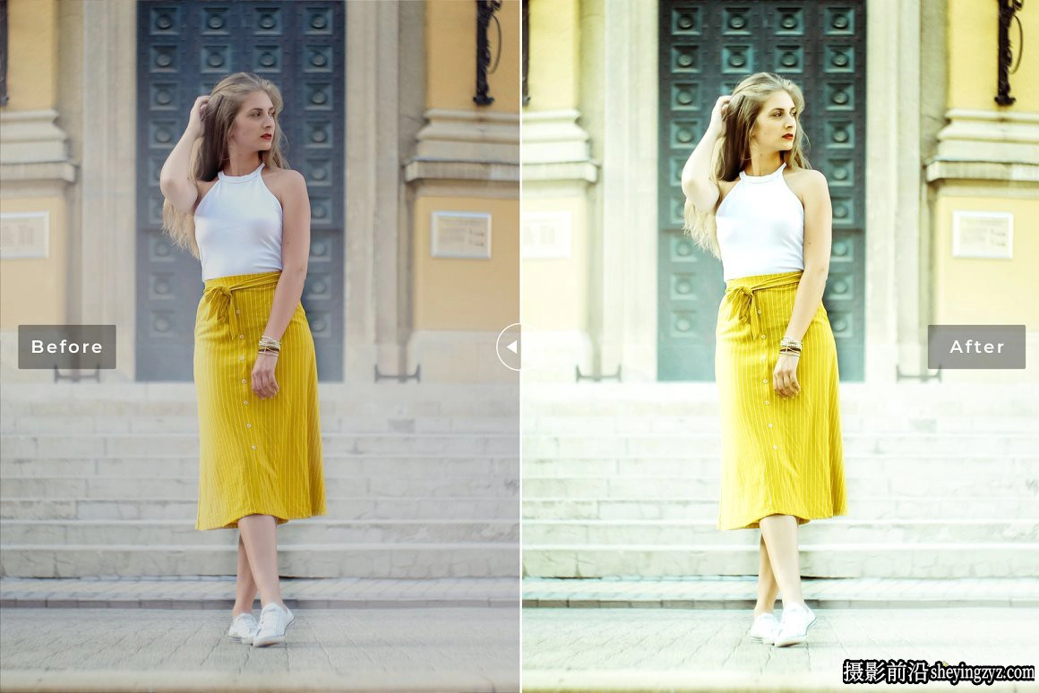 免费LR预设-郊游旅行人像调色LR预设 Daffodil Lightroom Preset