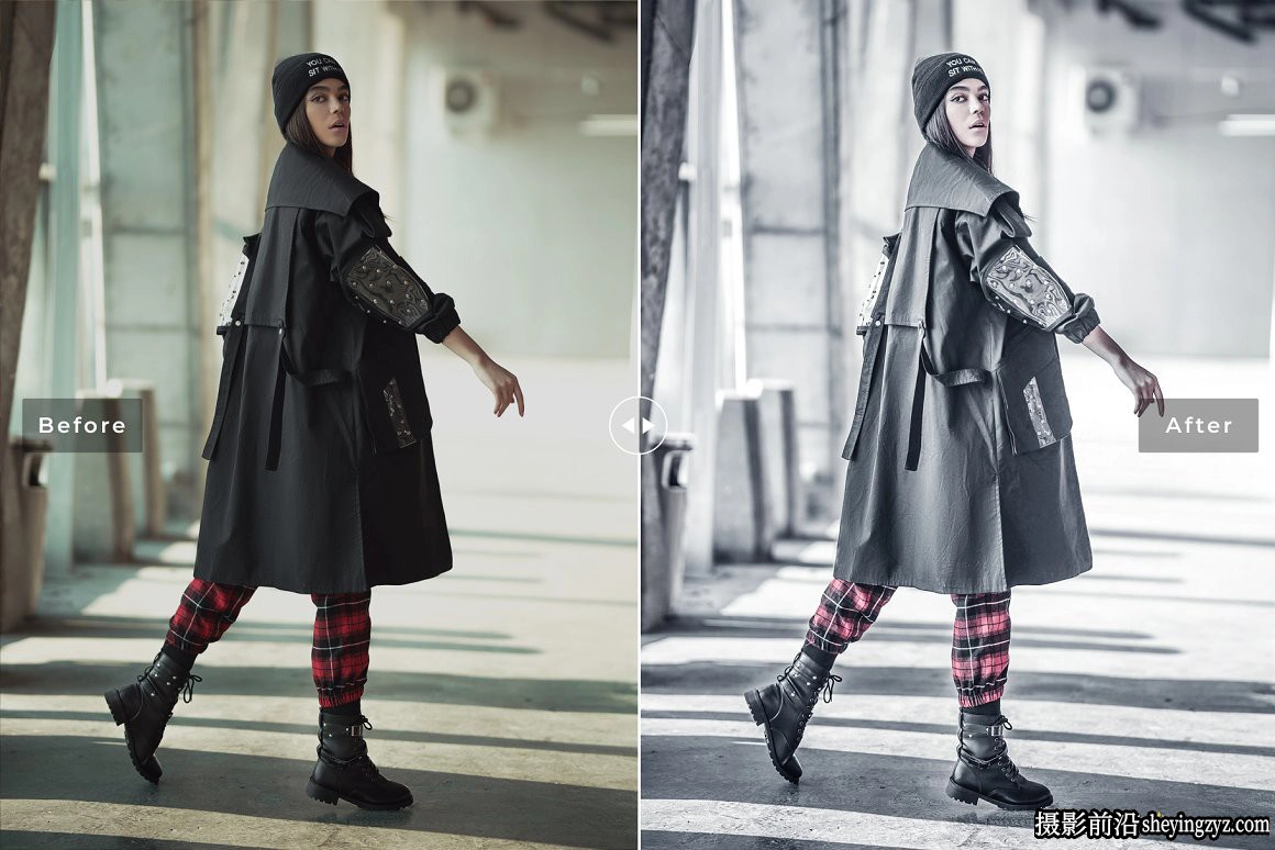 中性灰电影人像调色LR预设手机调色滤镜Dim Gray Lightroom Presets