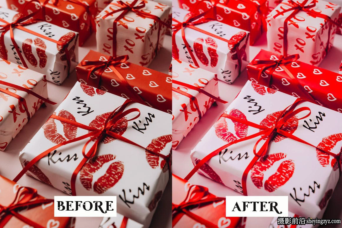 免费LR预设-15种情人节人像调色LR预设 Valentine Lightroom Presets