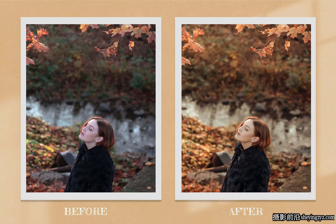 秋季人像后期调色Lr预设及LUT调色预设 Harvest Lightroom LUTs