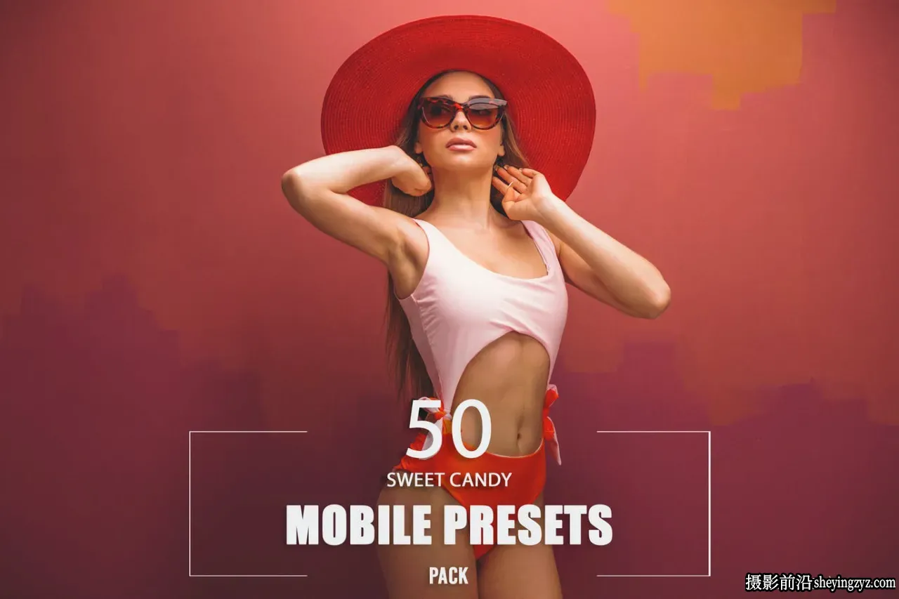 糖果色彩人像调色R预设手机滤镜 Sweet Candy Mobile Presets