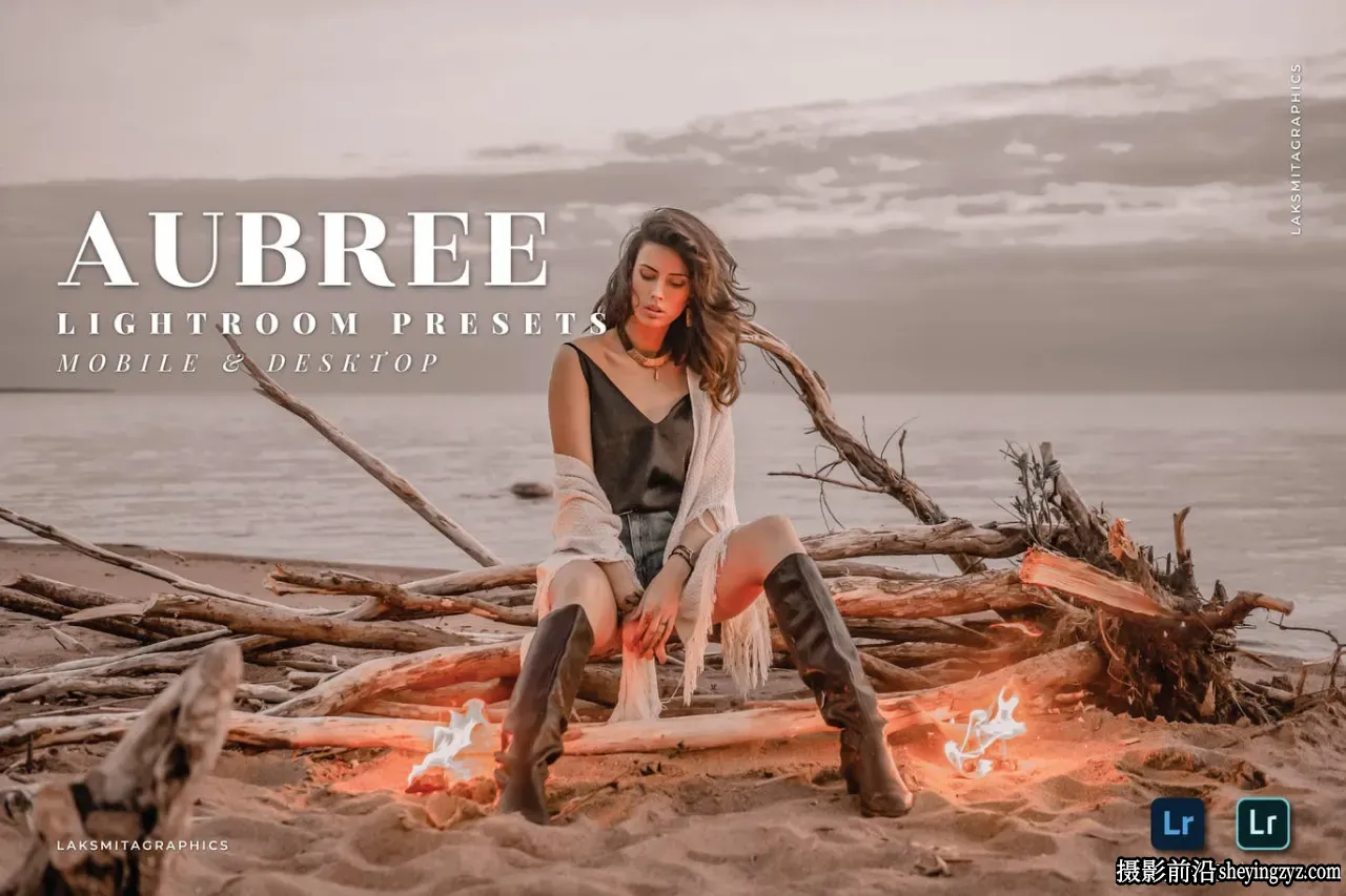 网红人像流行色彩LR预设及手机调色滤镜 Aubree Lightroom Presets