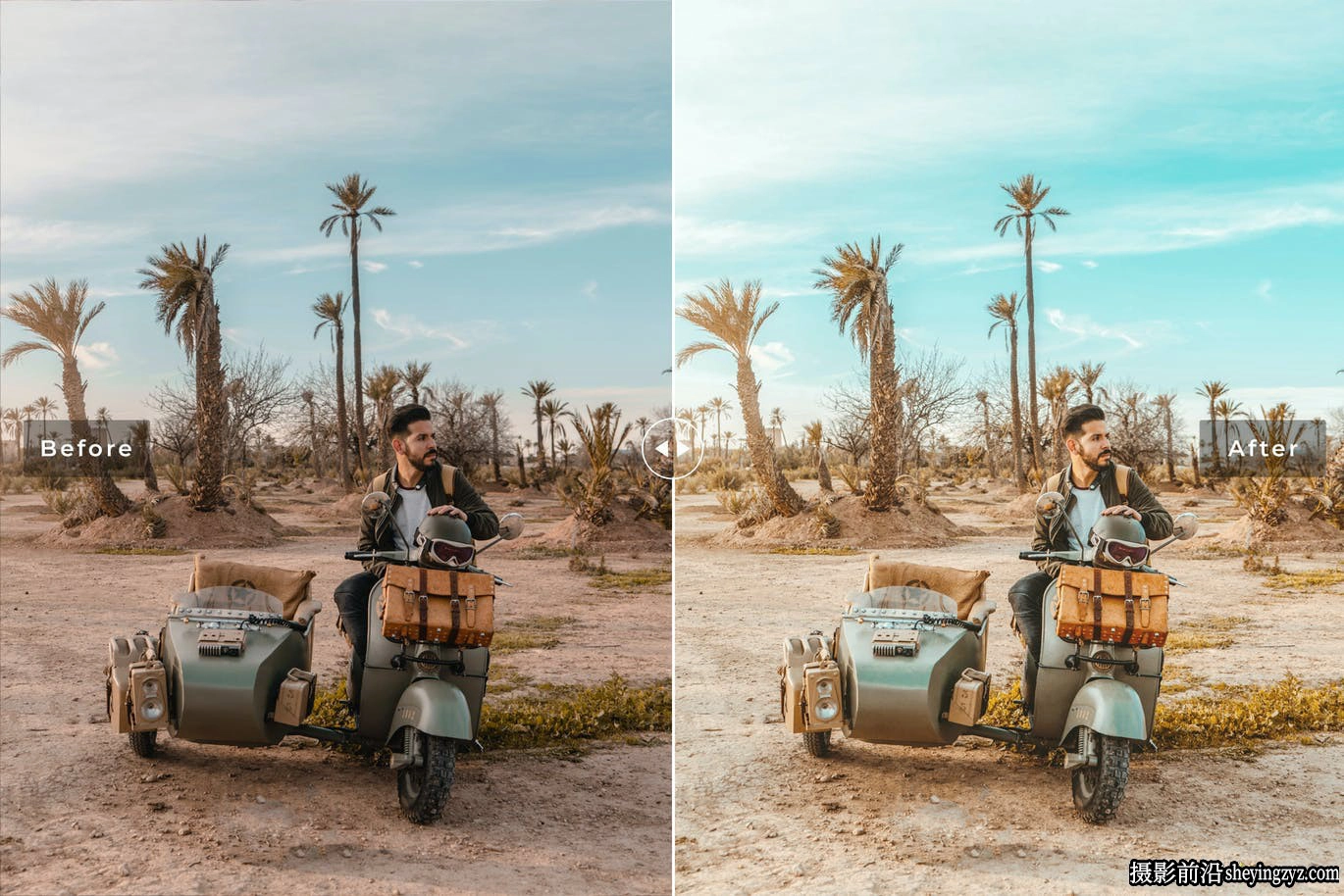 旅拍人文风光调色LR预设及手机调色滤镜 Oasis Lightroom Presets