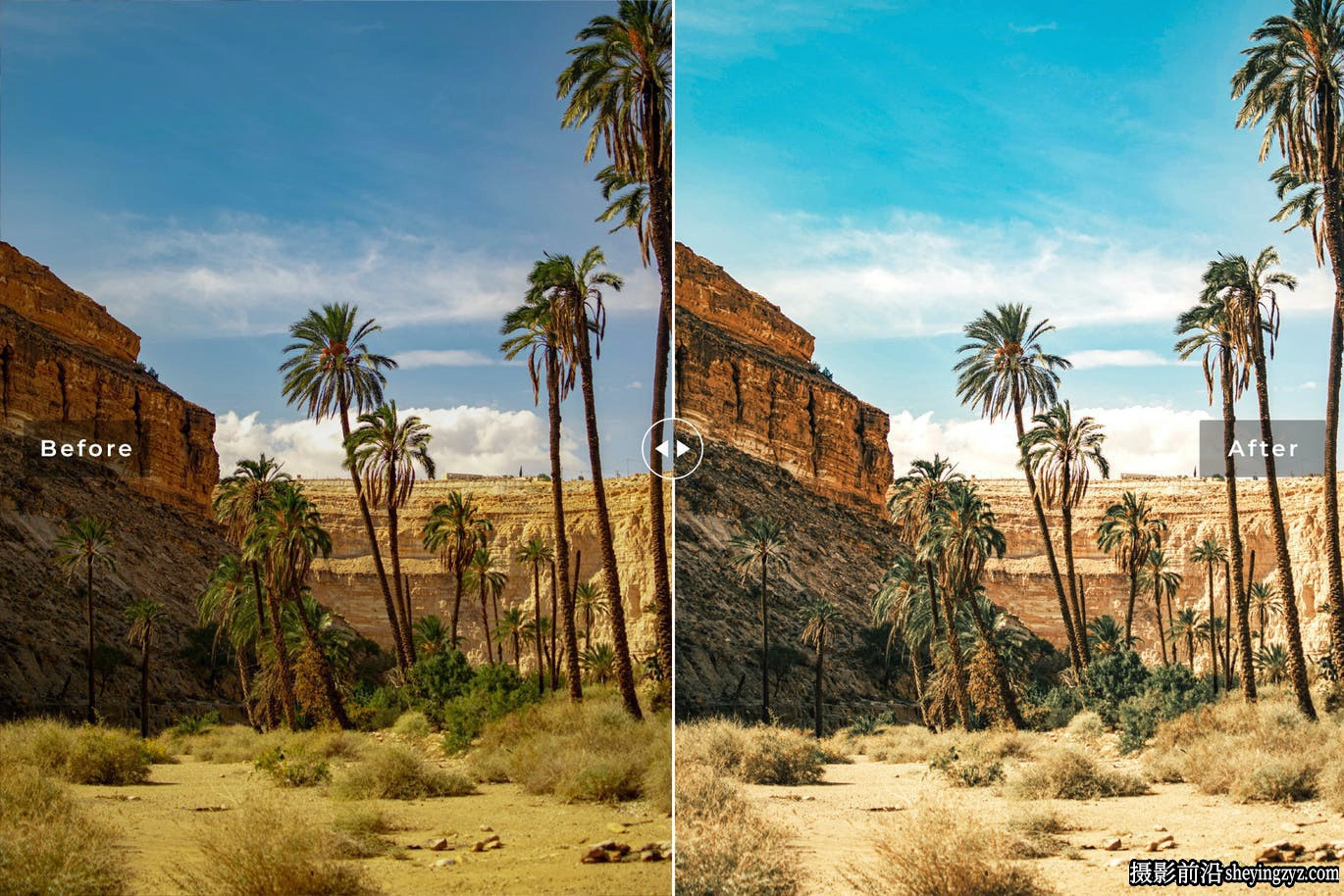 旅拍人文风光调色LR预设及手机调色滤镜 Oasis Lightroom Presets
