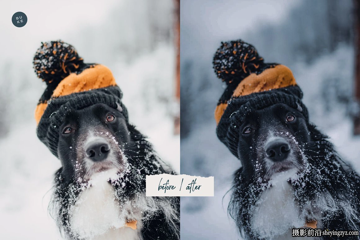 冬季情绪电影胶片调色LR预设手机调色滤镜 Moody Christmas Presets