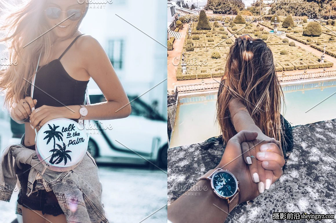 500+网红时尚博客人像调色LR预设  Blogger Instagra Presets