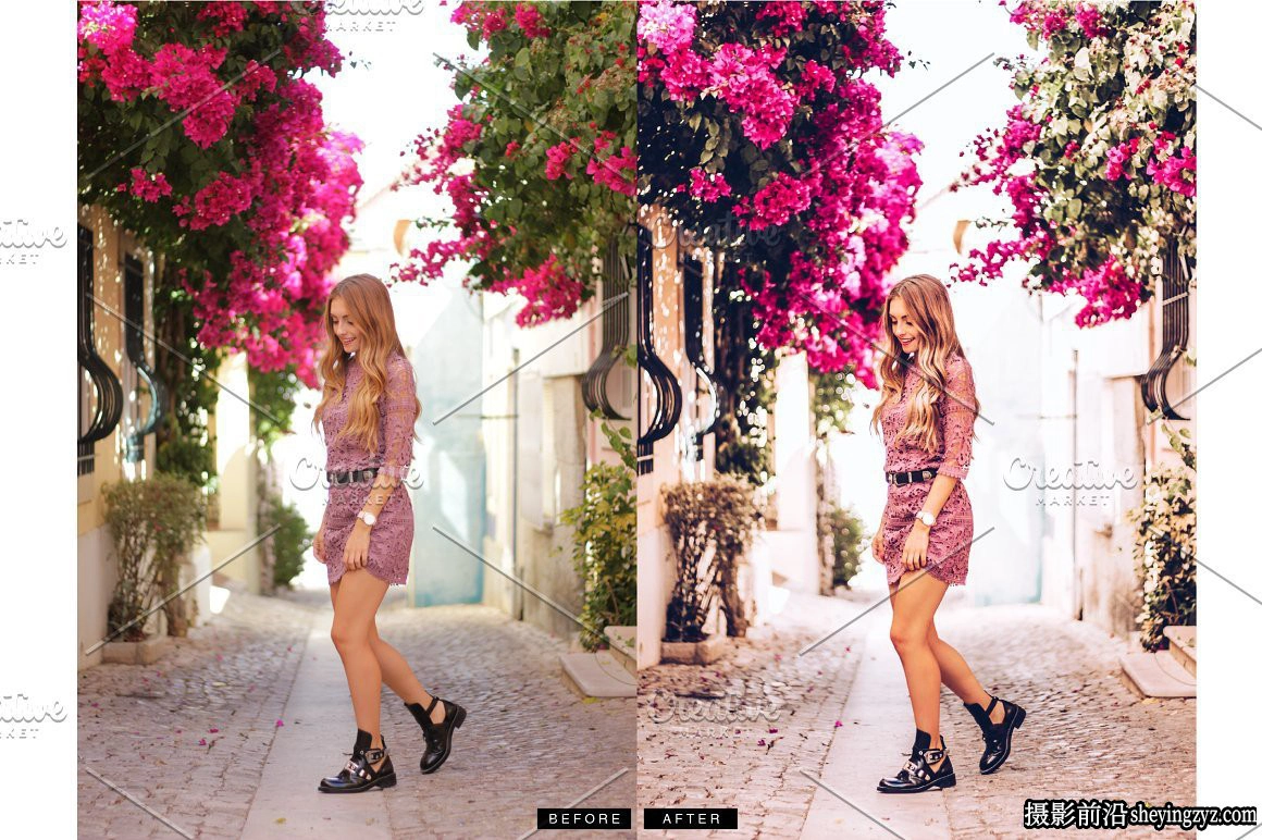 500+网红时尚博客人像调色LR预设  Blogger Instagra Presets