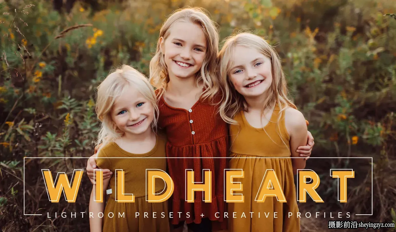 Pretty Presets -浓郁大地色彩LR预设 WILDHEART Evolution Preset