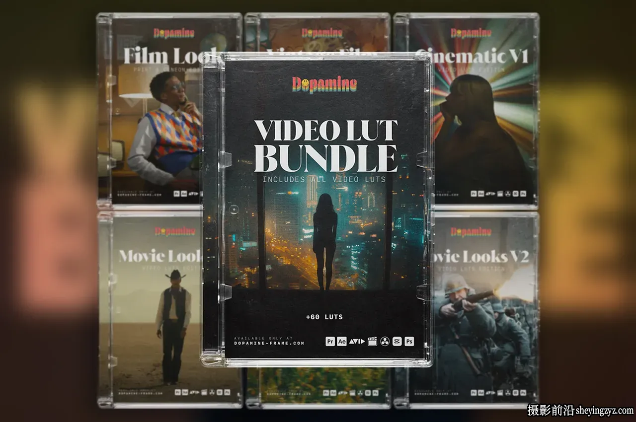 6套60+LUT完整包+达芬奇节点Dopamine Frame-The Complete LUT Bundle