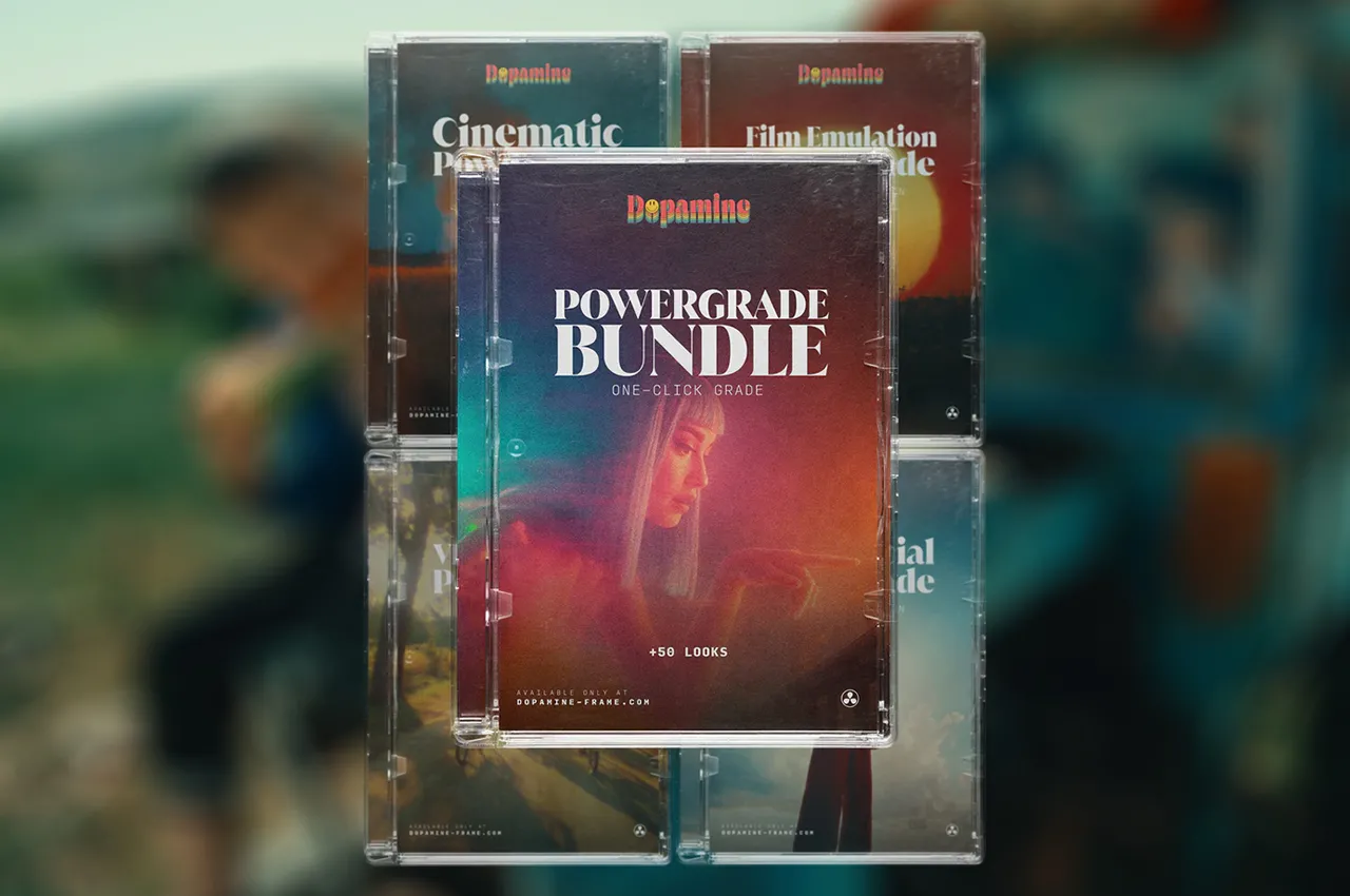 35+柯达电影胶片达芬奇节点 Dopamine Frame The Powergrade Bundle