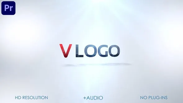 PR模板-标志LOGO动画展示模板02  VH-61468540