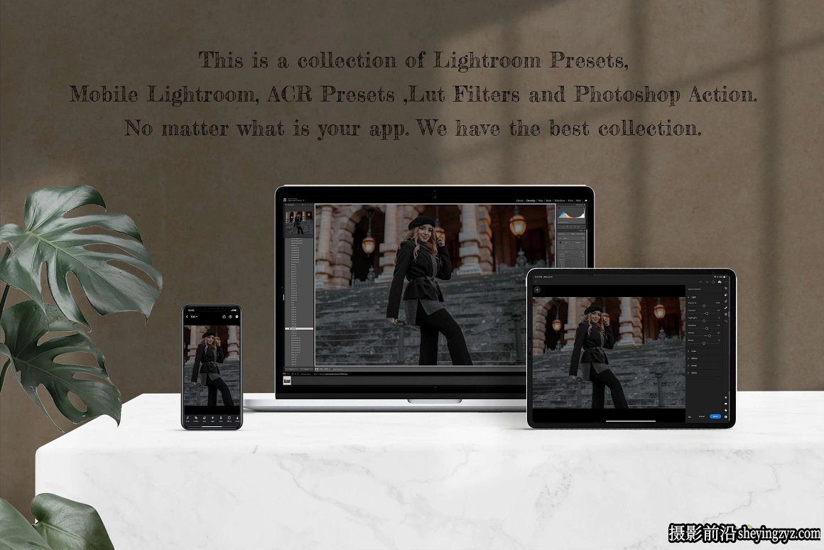 时尚网红人像调色LR预设手机预设 Influencer Lightroom Filters