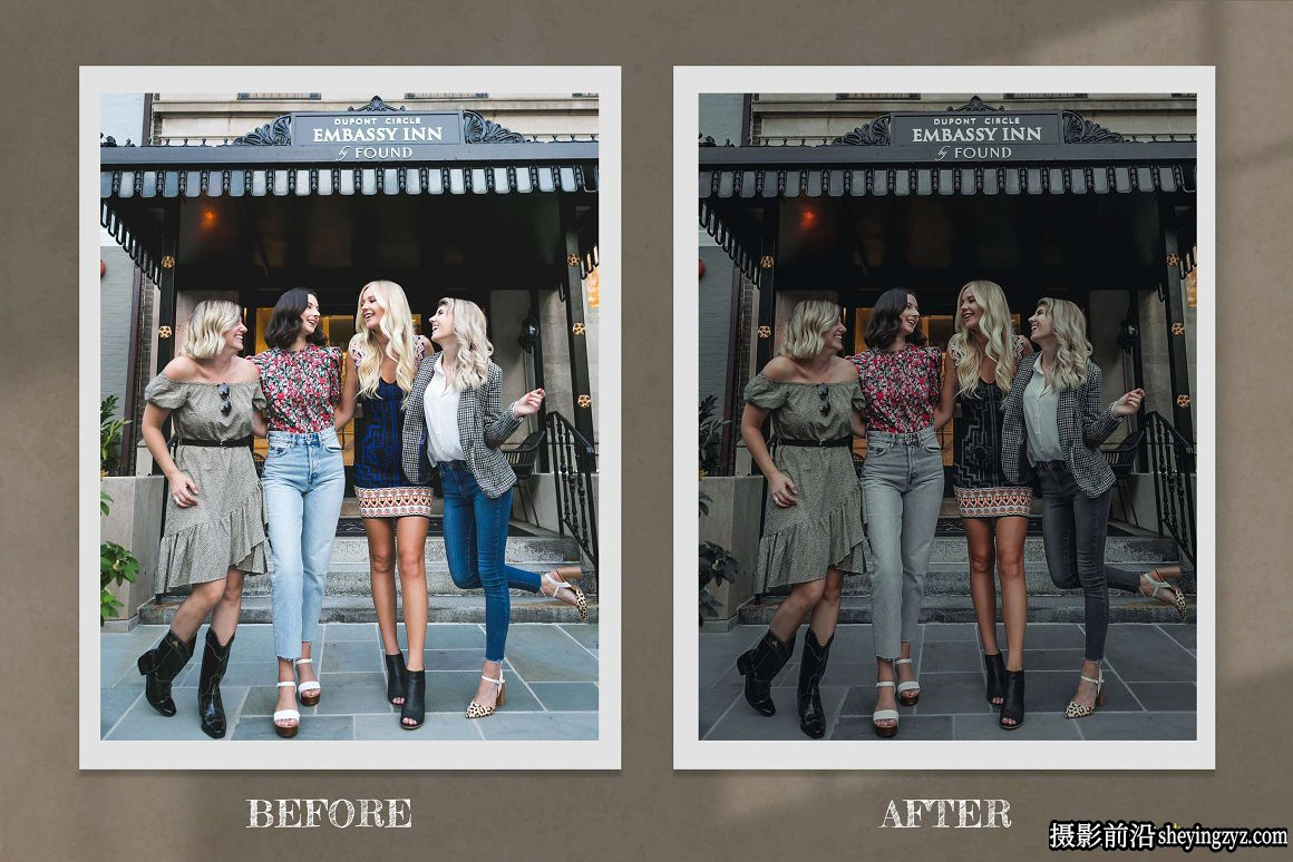 时尚网红人像调色LR预设手机预设 Influencer Lightroom Filters
