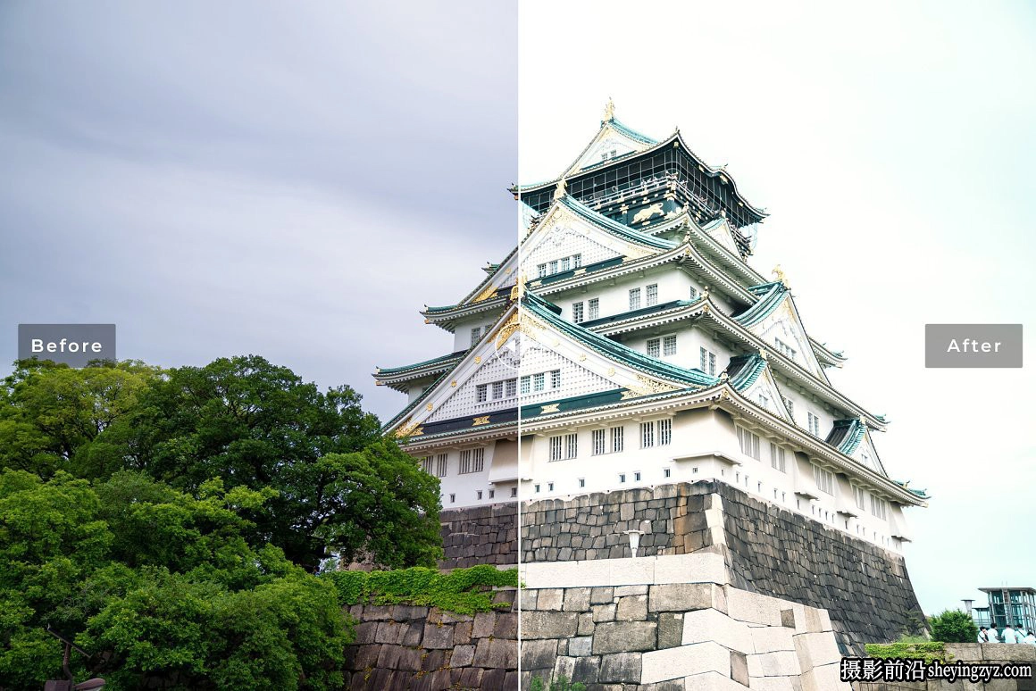 日本旅拍人文风光LR预设及手机调色滤镜 Osaka Pro Lightroom Presets