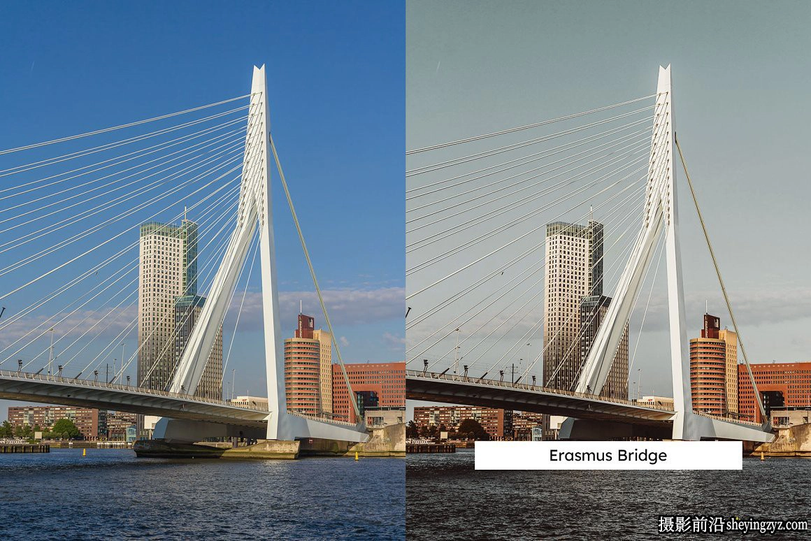 鹿特丹旅拍风光调色LR预设及LUT预设 Rotterdam Lightroom Presets LUTs
