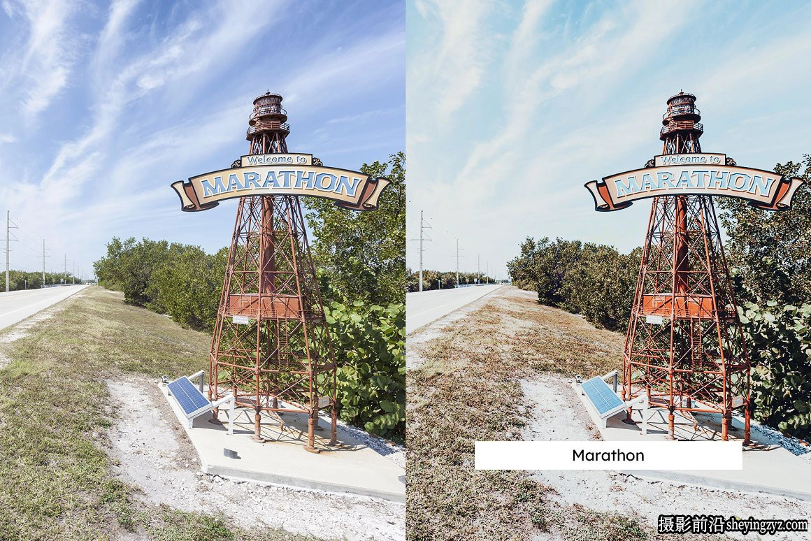 佛罗里达群岛旅拍风光调色LR预设及LUT预设Florida Keys Presets