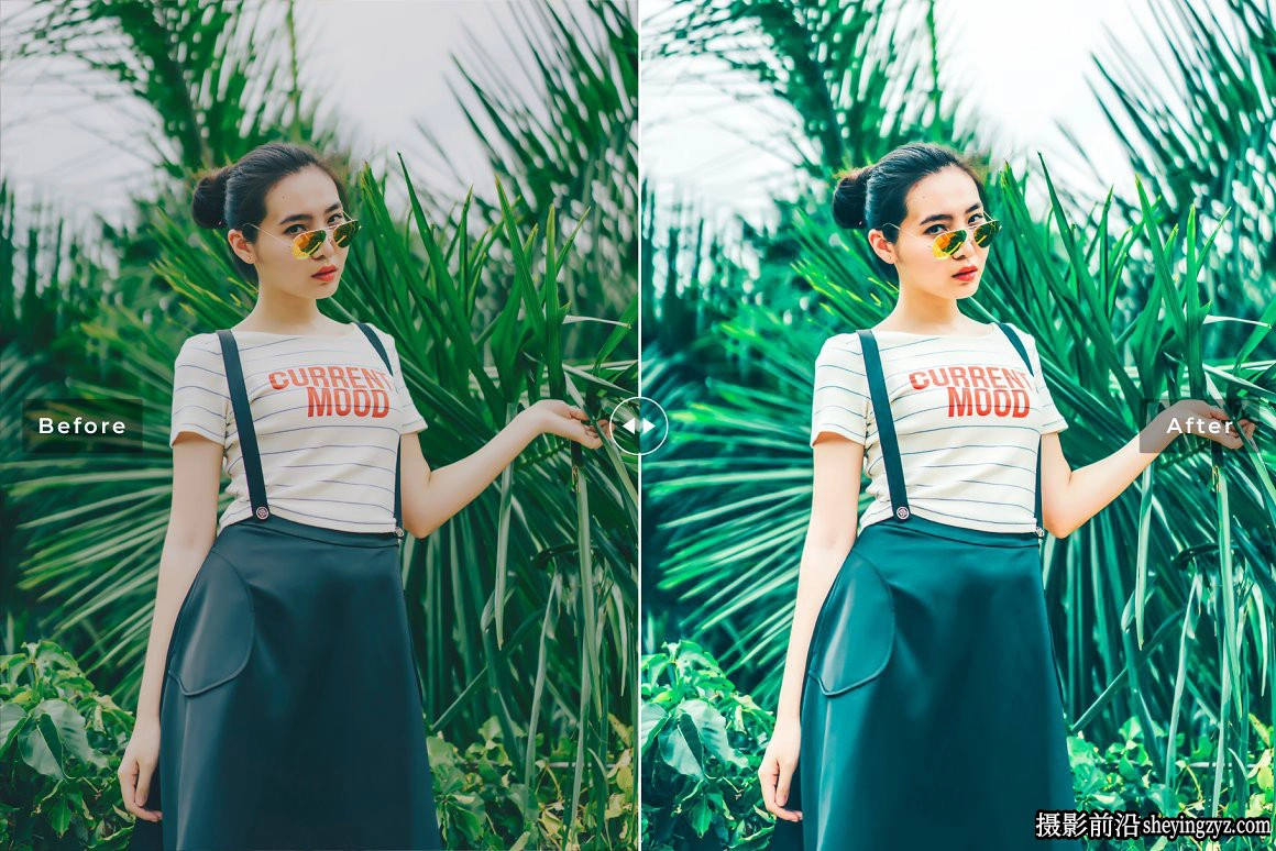 清新胶片人像调色R预设手机调色滤镜 Jade Pro Lightroom Presets