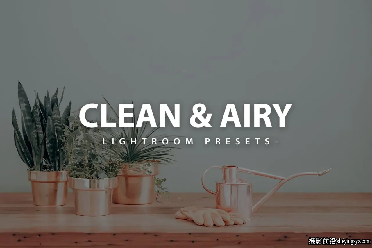 清新明亮INS胶片LR预设手机调色滤镜 Clean Airy Lightroom Presets