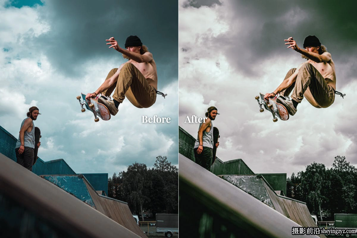 免费LR预设-城市街头摄影调色LR预设 Skater Lightroom Presets