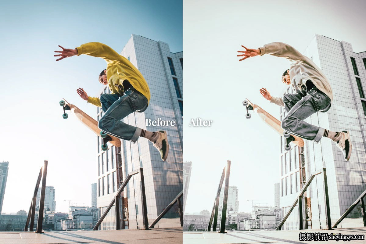 免费LR预设-城市街头摄影调色LR预设 Skater Lightroom Presets