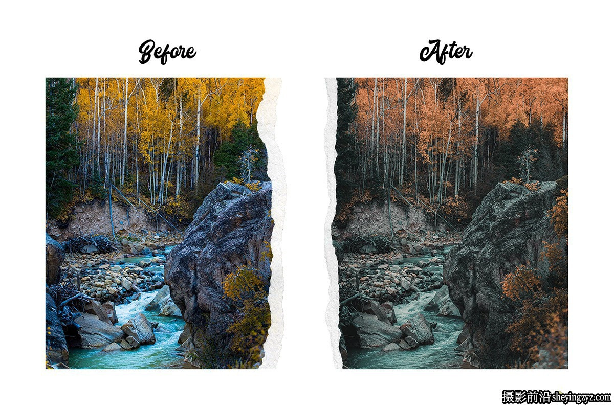 秋季人像调色LR预设及手机滤镜 Autumn Premium Lightroom Presets