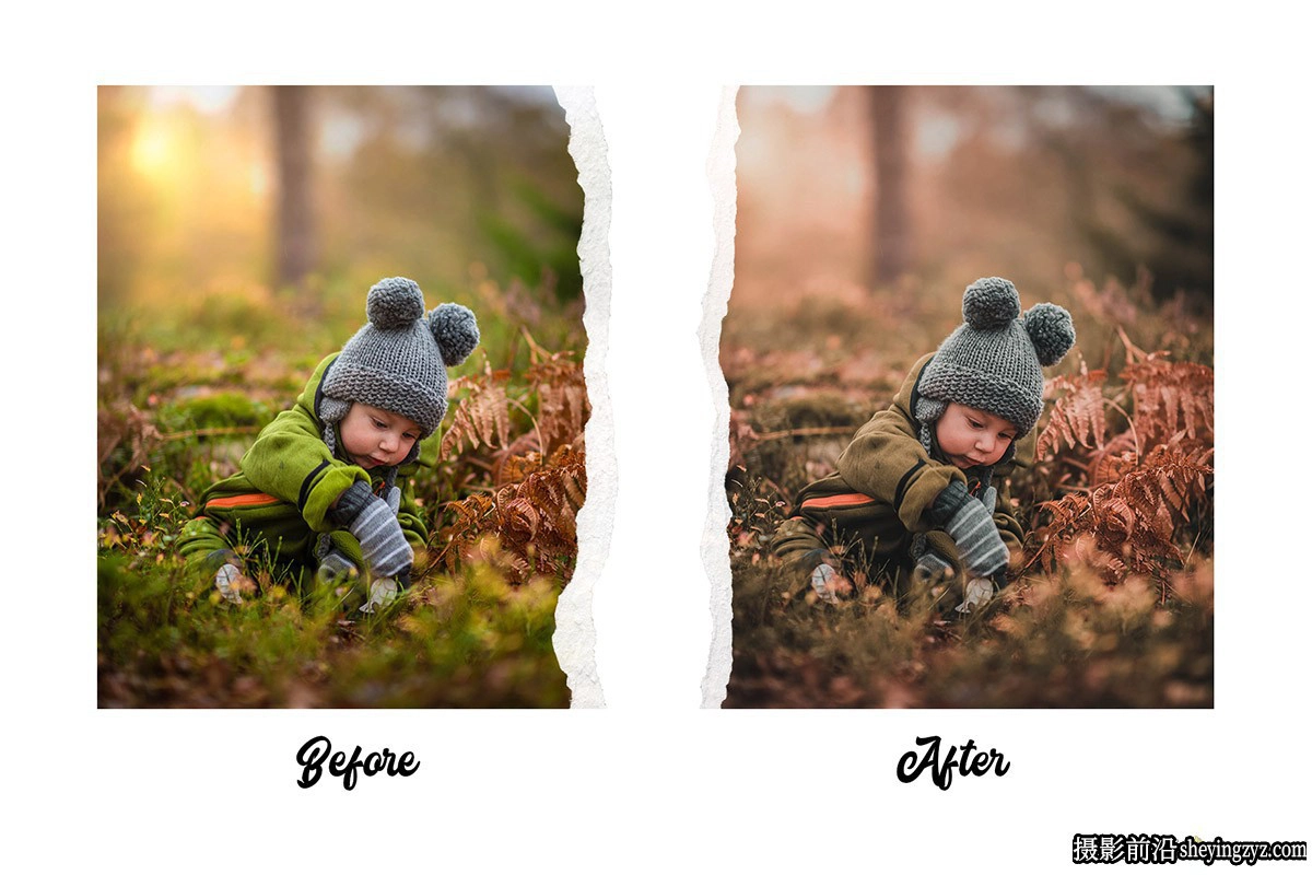 秋季人像调色LR预设及手机滤镜 Autumn Premium Lightroom Presets