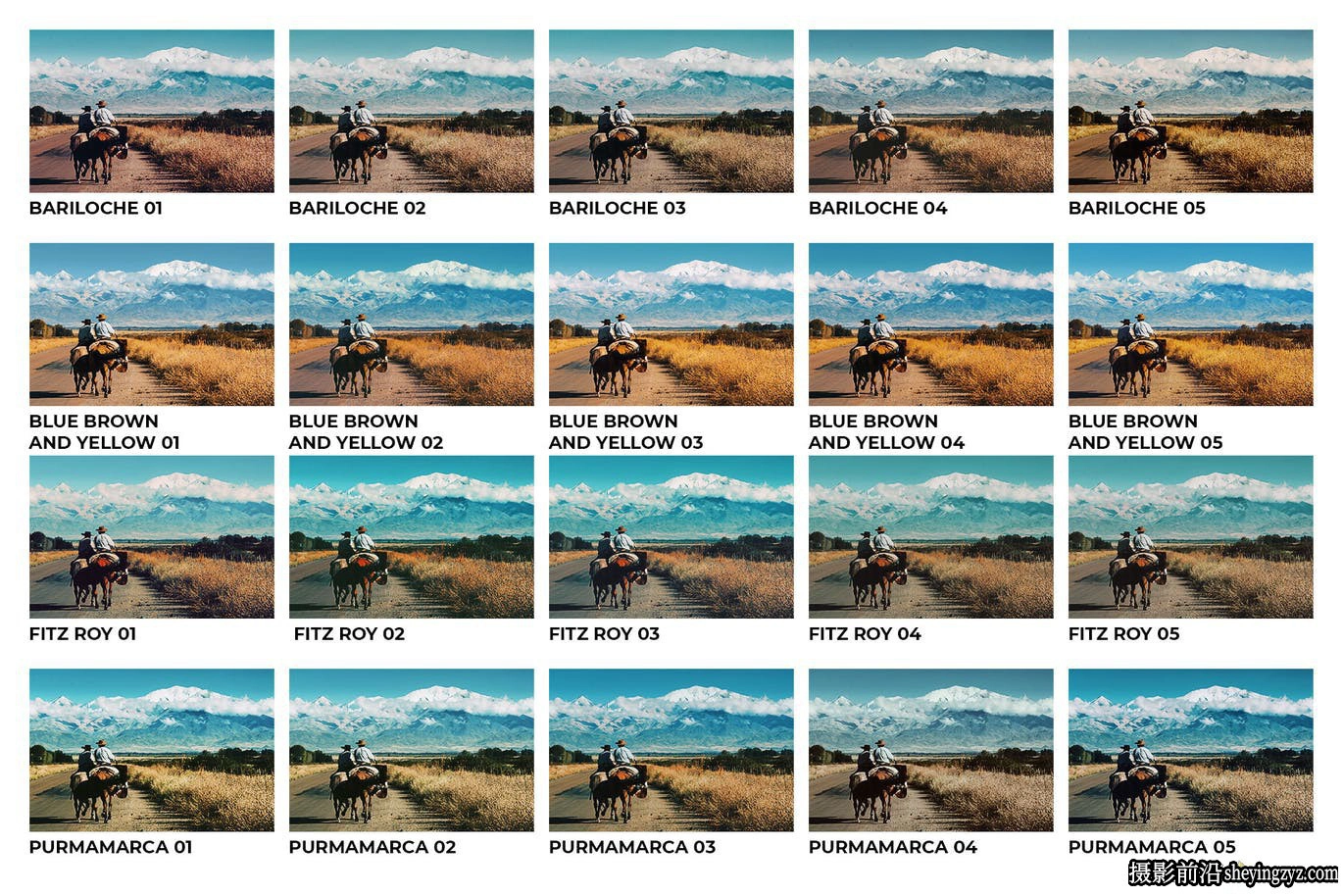 阿根廷旅拍人文风光及LR预设LUT预设 Argentina Presets and LUTs