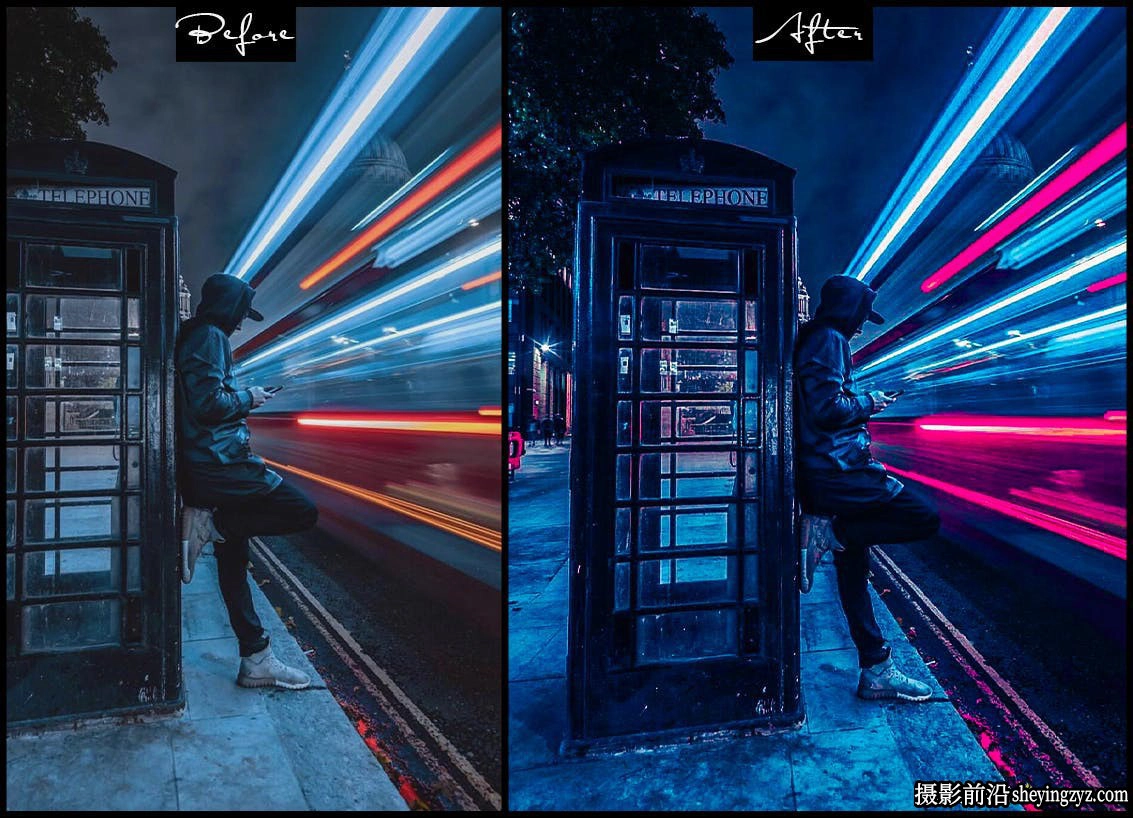 城市夜景赛博朋克调色LR预设 Cyberpunk -Lightroom Presets