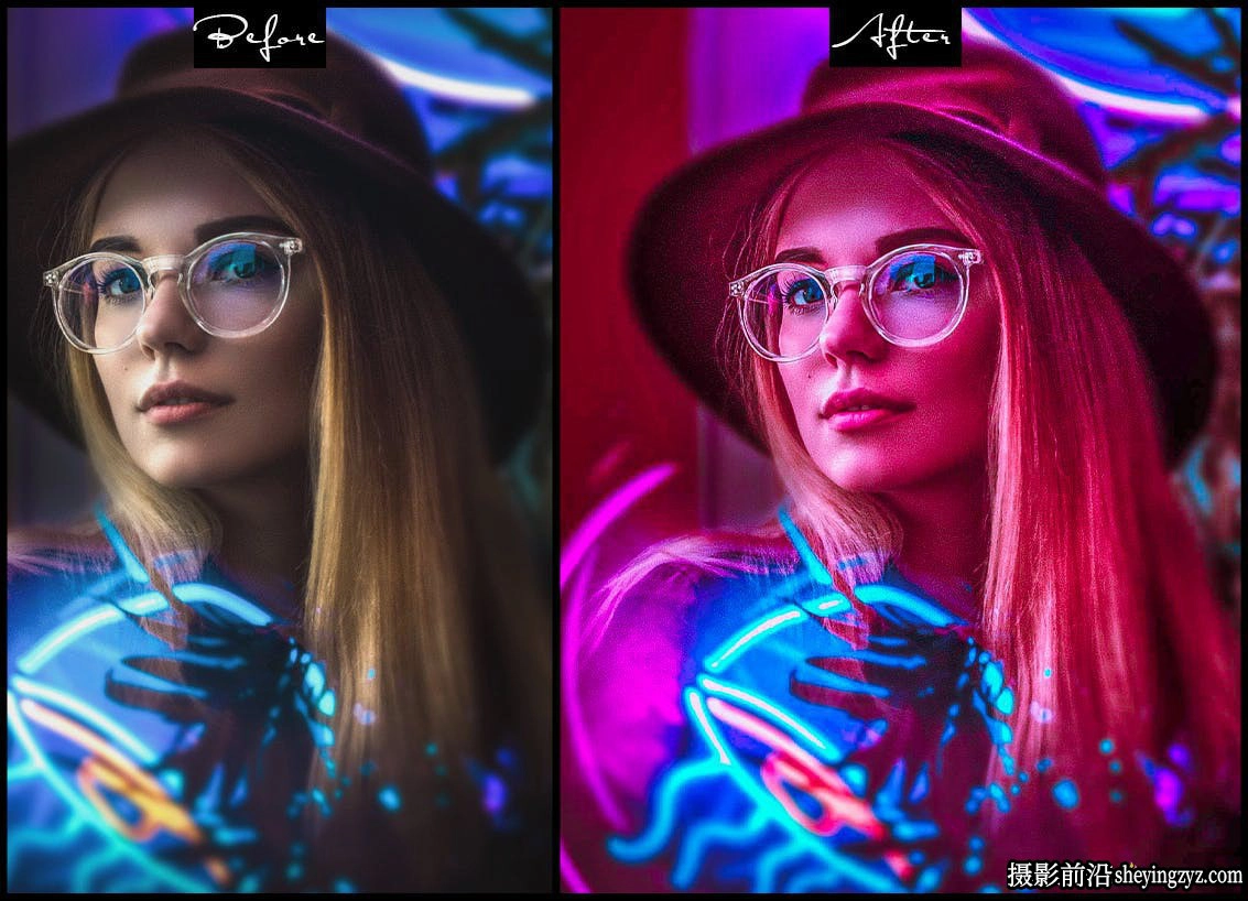 城市夜景赛博朋克调色LR预设 Cyberpunk -Lightroom Presets