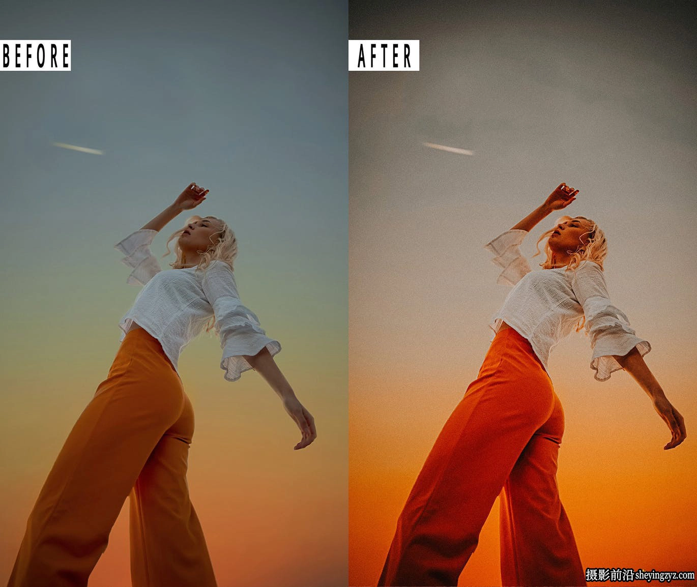 浓郁秋季色彩胶片人像LR预设手机调色滤镜 Autumn Lightrom Presets
