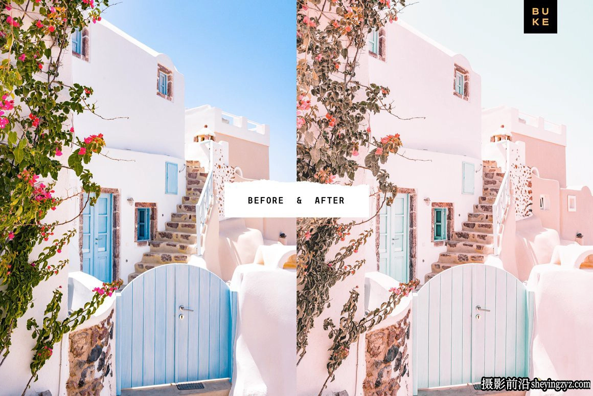 玫瑰金电影色彩调色LR预设手机滤镜 Candy Rose Lightroom Presets