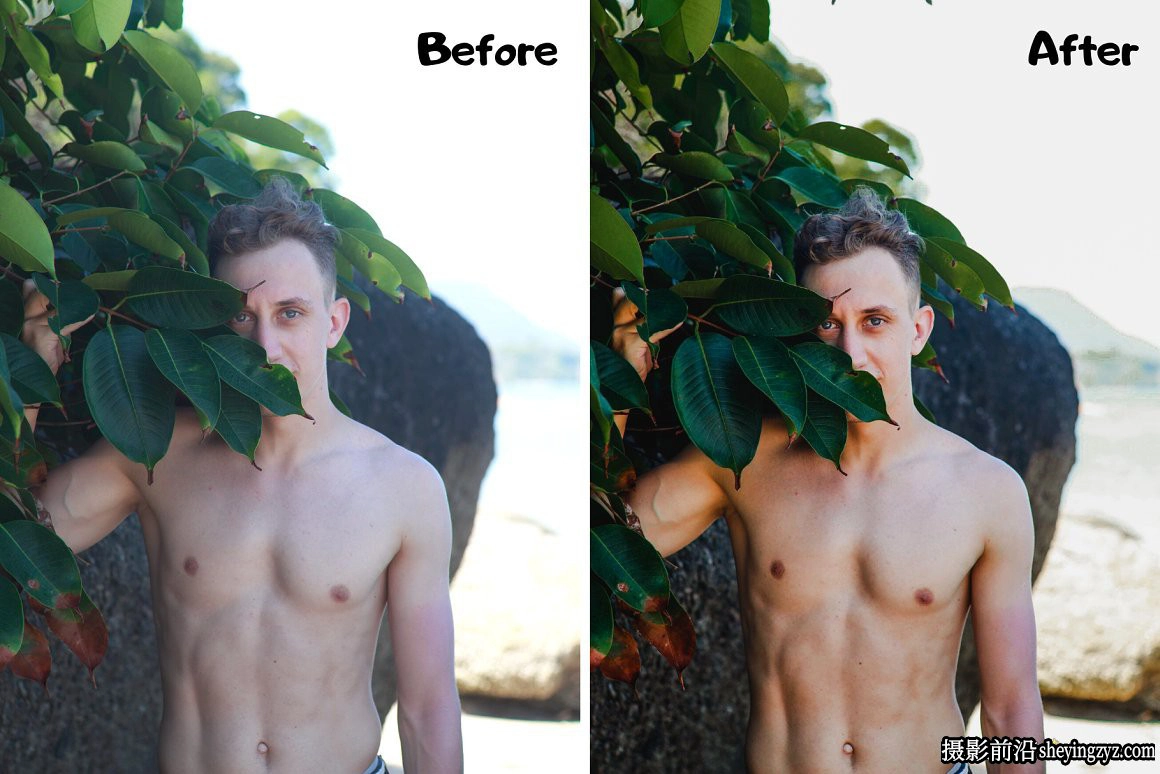 旅拍森系电影风光人像调色LR预设手机滤镜 Green Lightroom Presets