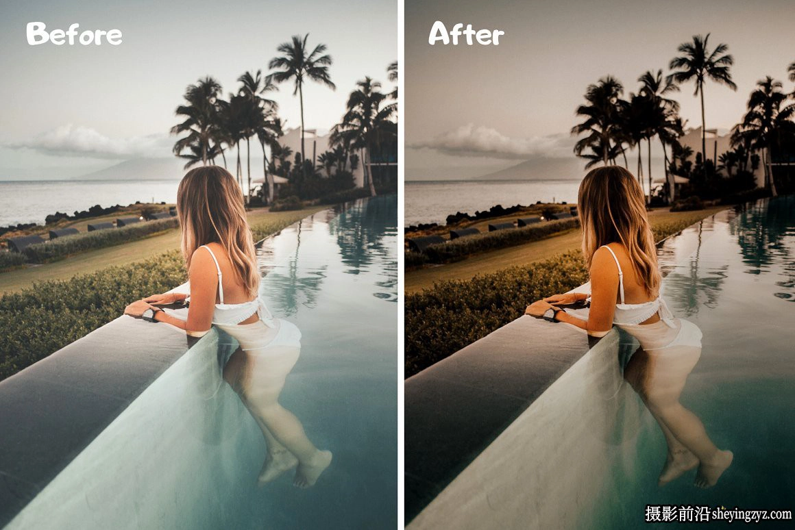 旅拍森系电影风光人像调色LR预设手机滤镜 Green Lightroom Presets