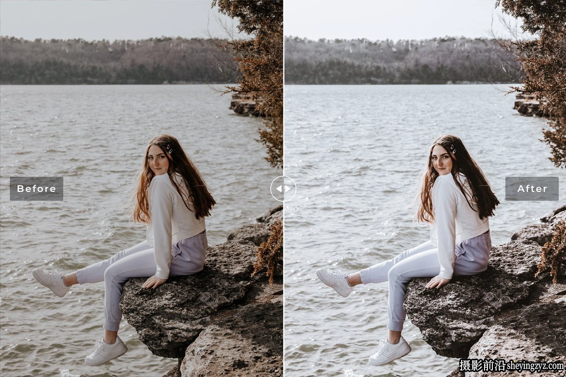 电影胶片感人像调色LR预设手机调色滤镜 Ecru Pro Lightroom Presets