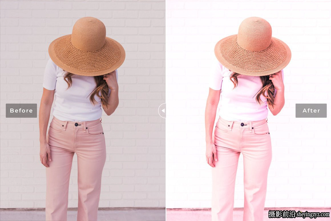 魅惑粉彩人像调色LR预设手机滤镜 Charm Pink Pro Lightroom Presets