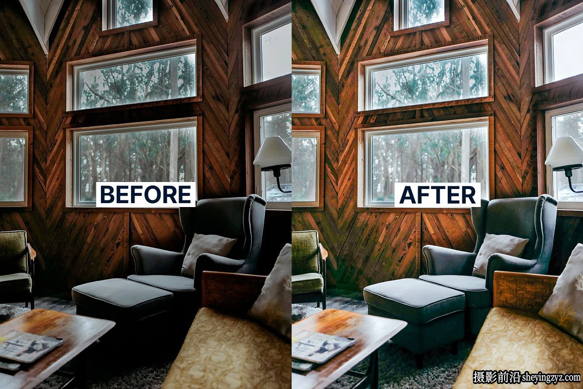 室内家居摄影后期调色LR预设手机滤镜 Interior Lightroom Presets