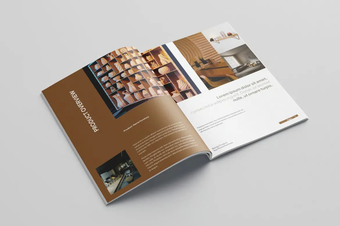 家具目录排版设计InDesign模板 第11卷