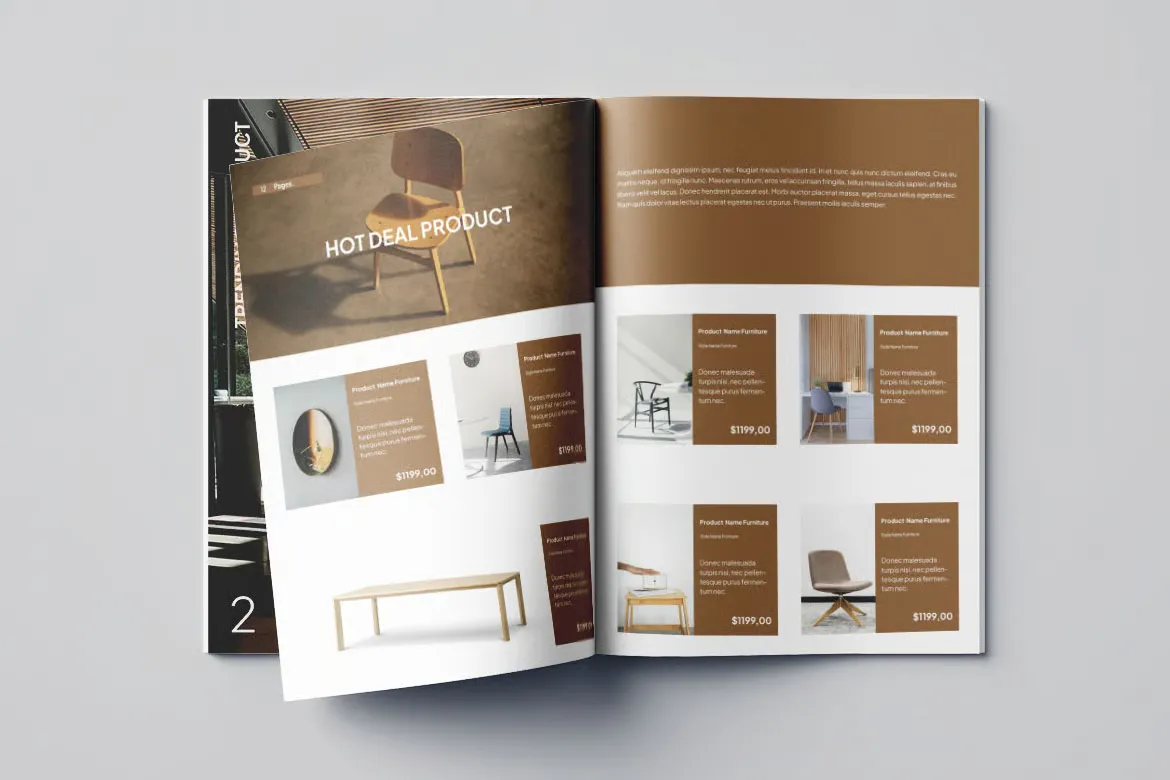 家具目录排版设计InDesign模板 第11卷