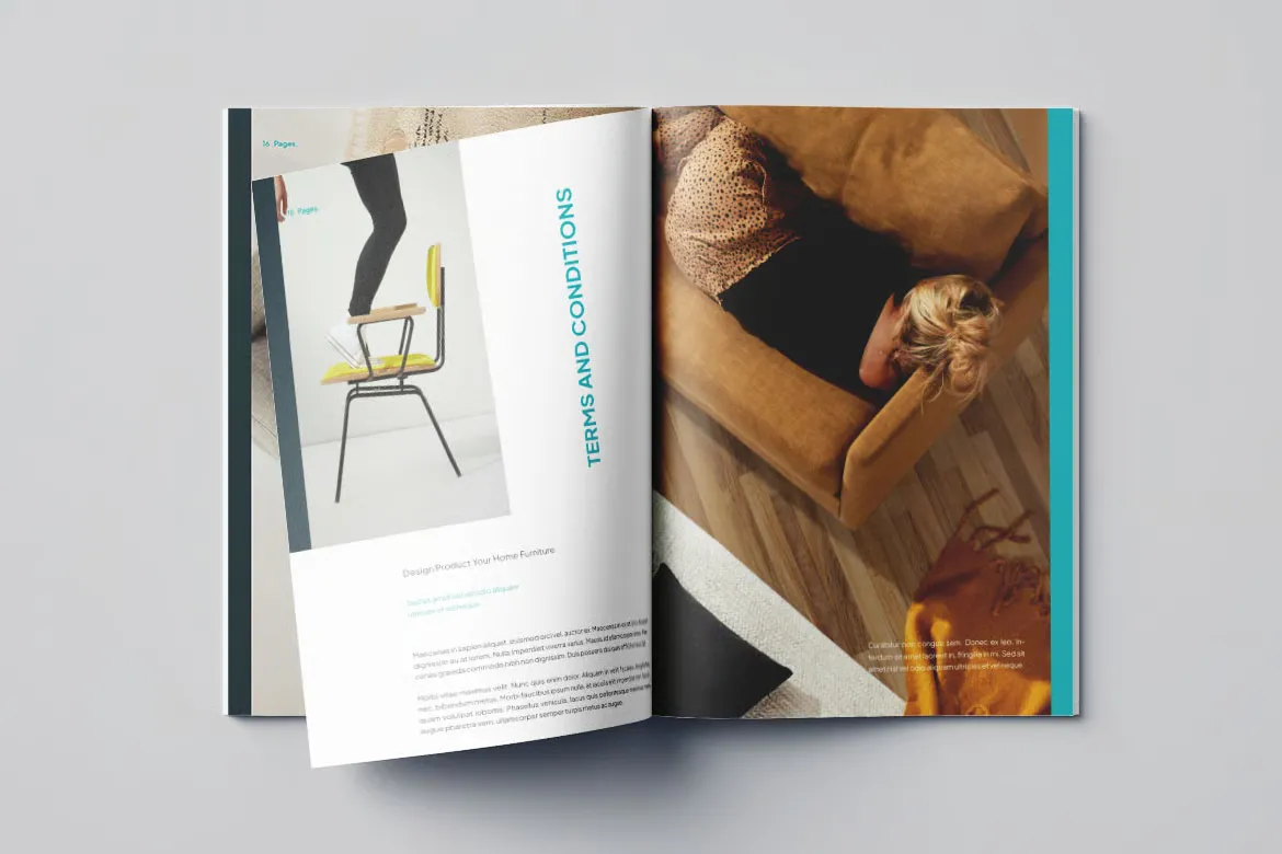 家具目录排版设计InDesign模板第13卷