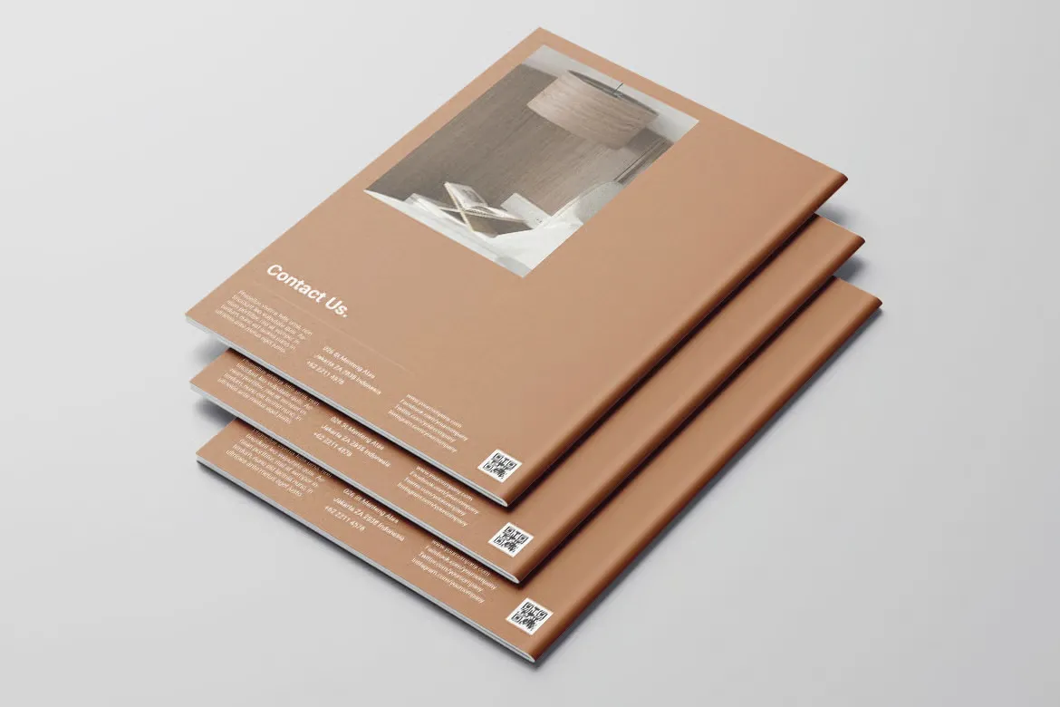 家具产品目录排版设计InDesign模板 第7卷