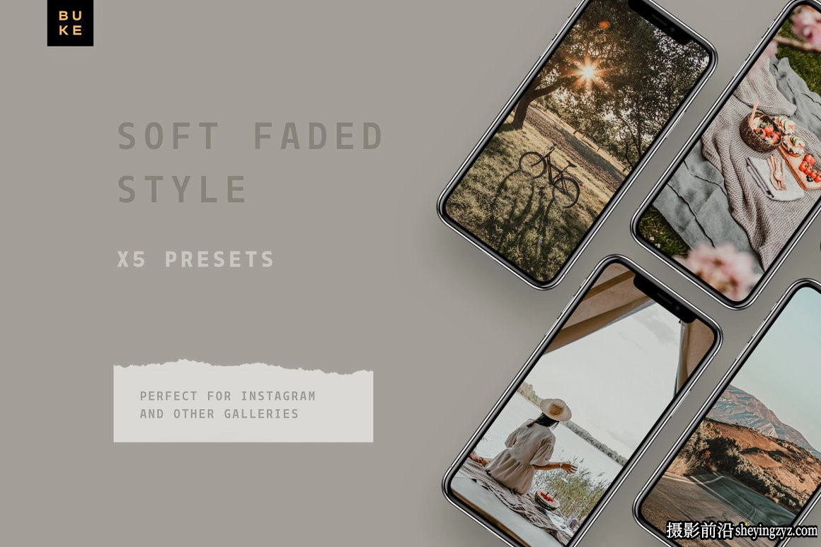 棕褐色情绪胶片LR预设手机调色滤镜 Tan Lightroom Presets Bundle