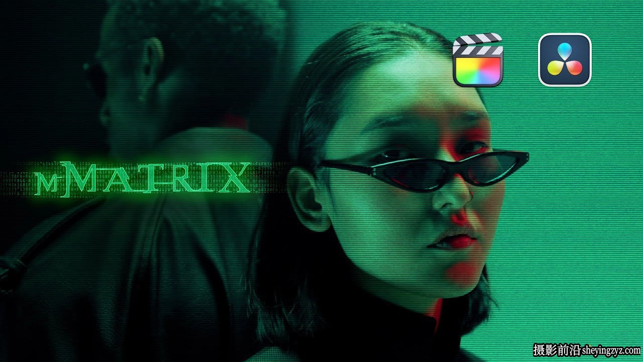 达芬奇转场-科幻电影故障文字标题排版转场MotionVFX -mMatrix DVR