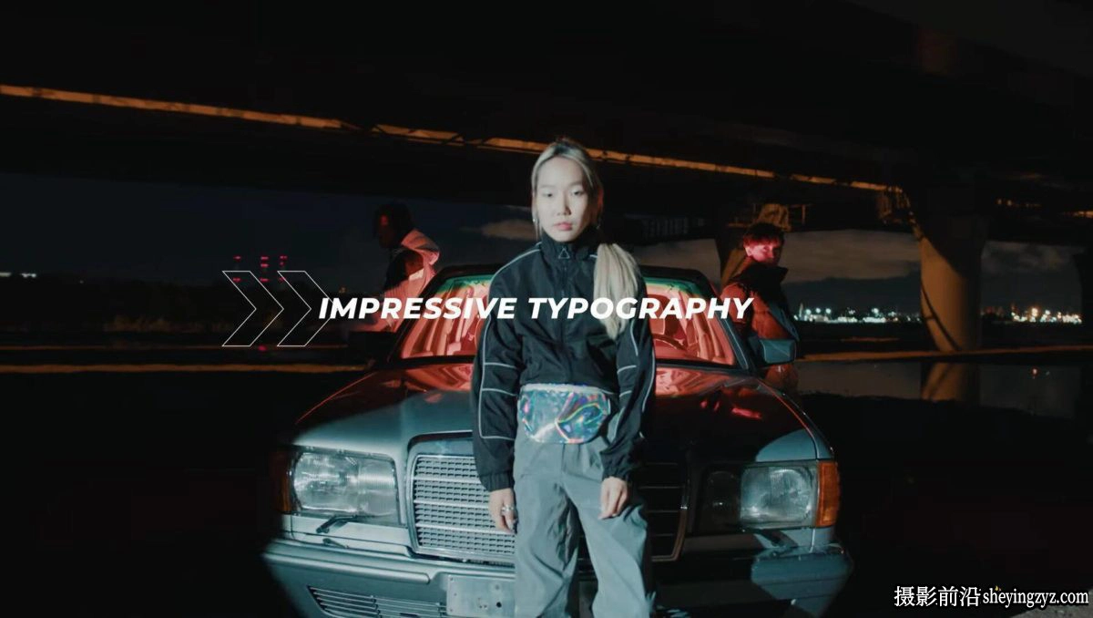 达芬奇模板-动态海报文字标题排版预设MotionVFX-mTitle Hype DVR