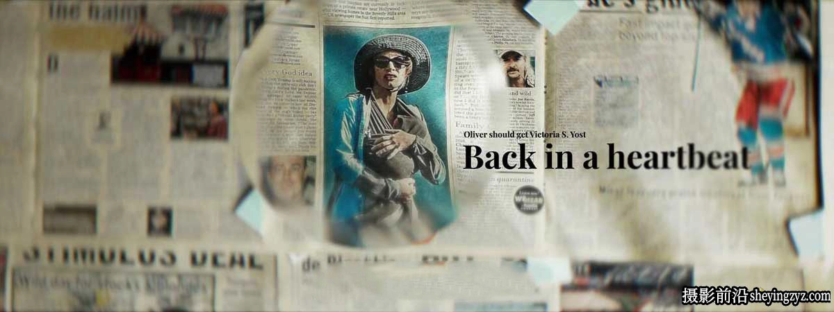 达芬奇模板-复古叙事新闻标题视频叠加包MotionVFX-mStyle Newspaper