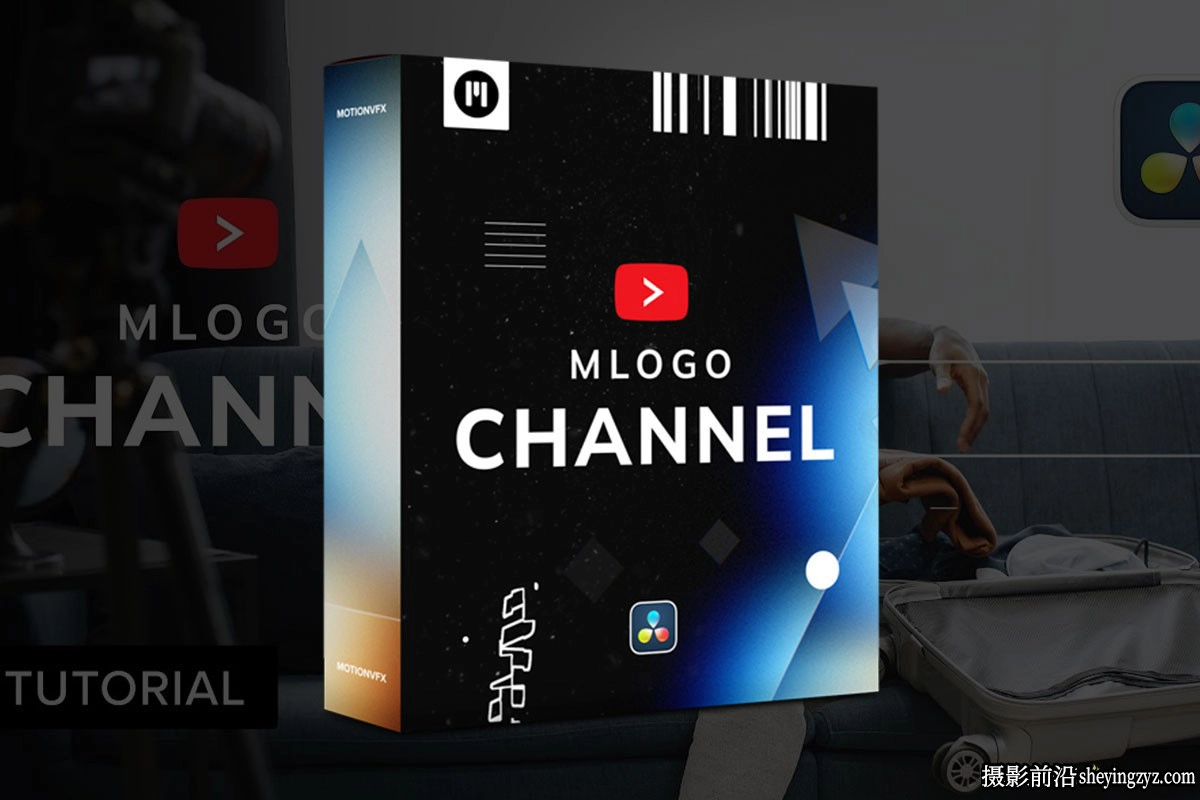 达芬奇模板-logo动画设计模板 MotionVFX – mLogo Channel DVR