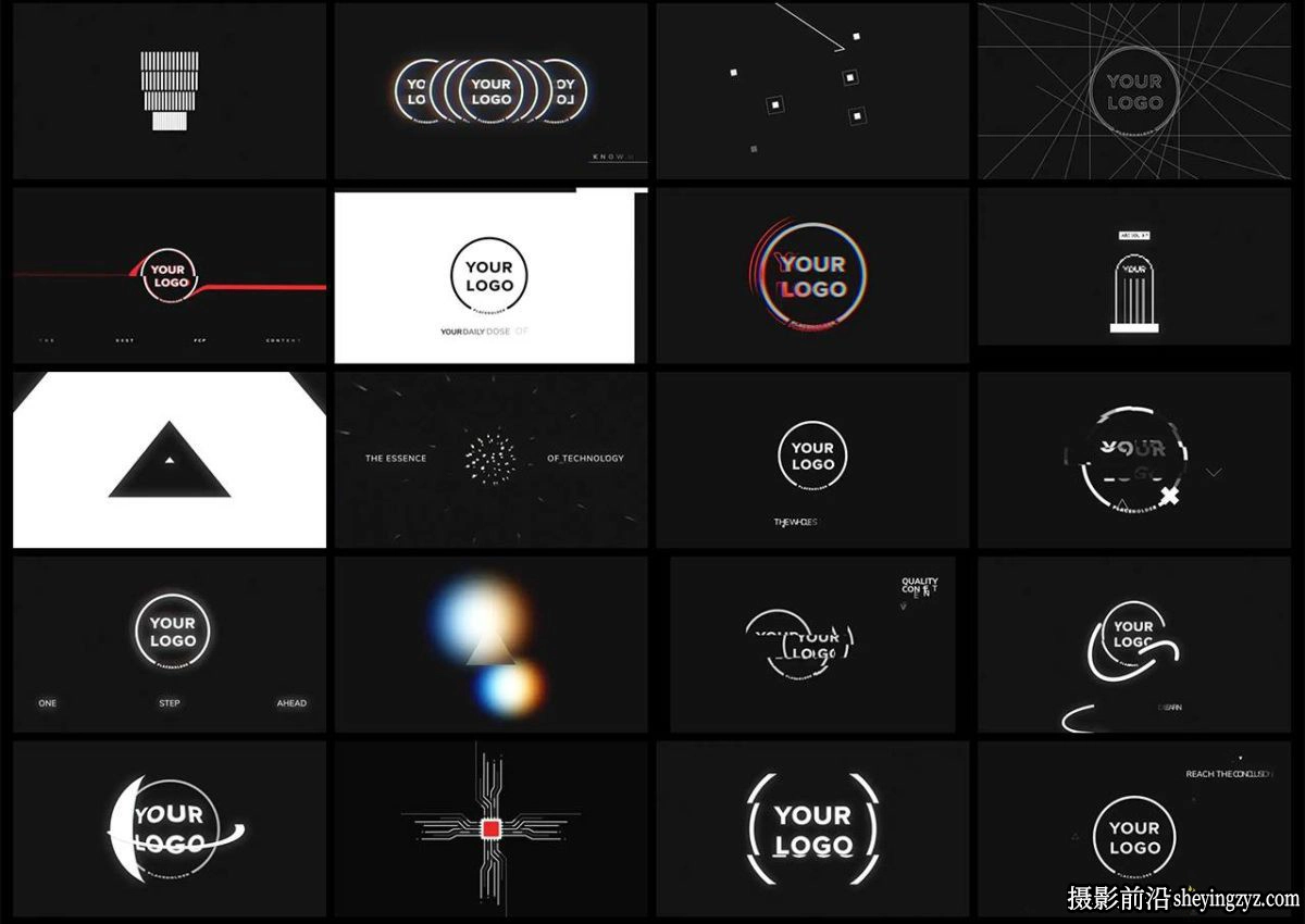 达芬奇模板-logo动画设计模板 MotionVFX – mLogo Channel DVR