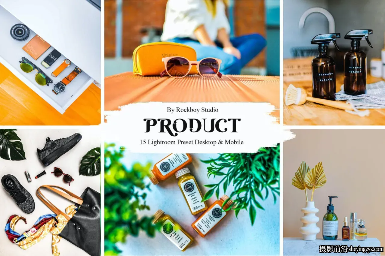 15款产品摄影修图调色LR预设手机滤镜 Product Lightroom Presets