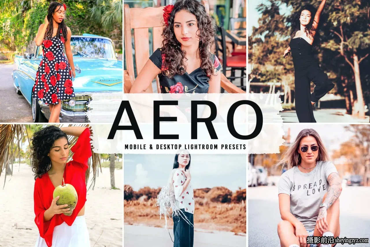免费lr预设-风光电影胶片人像调色LR预设 Aero Lightroom Presets